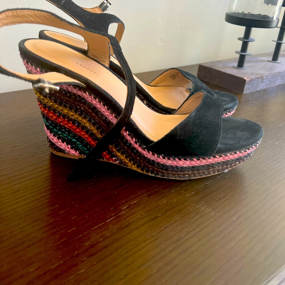 Anthropologie Wedges size 9 EU 39